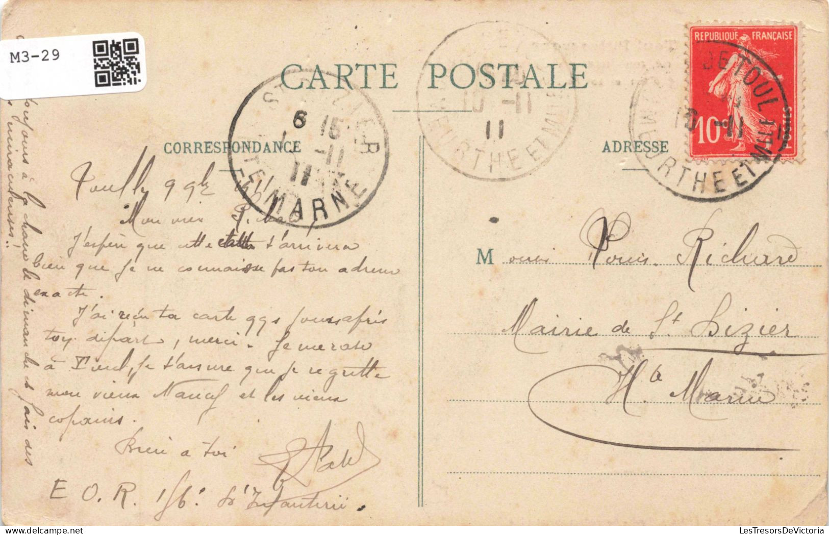 FRANCE - Toul Pittoresque - Roue De La Justice Conduisant Aux Casernes Des 153e Rég D'Inf - Carte Postale Ancienne - Toul