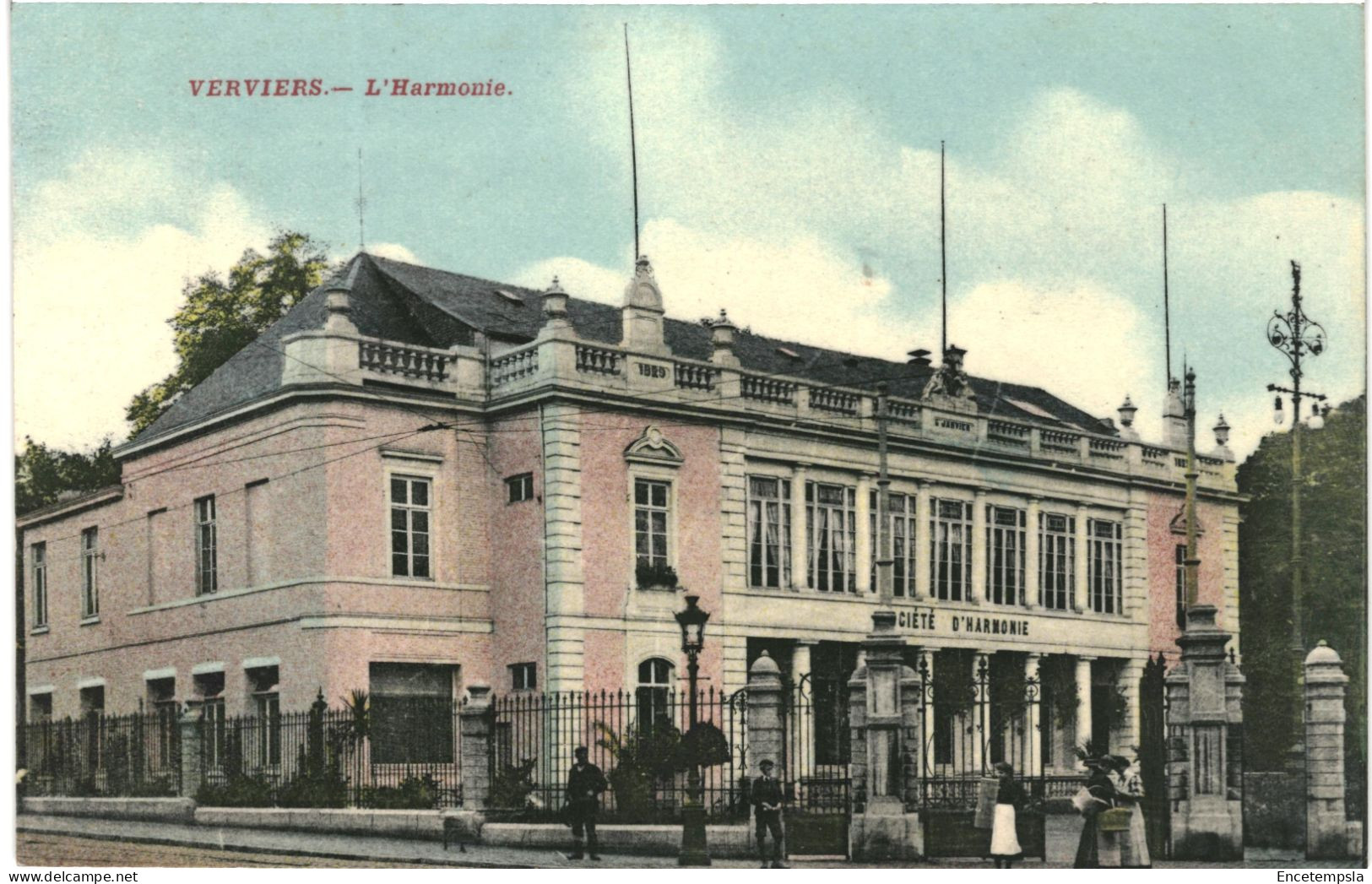 CPA  Carte Postale   Belgique Verviers L'Harmonie 1910 VM70392 - Verviers