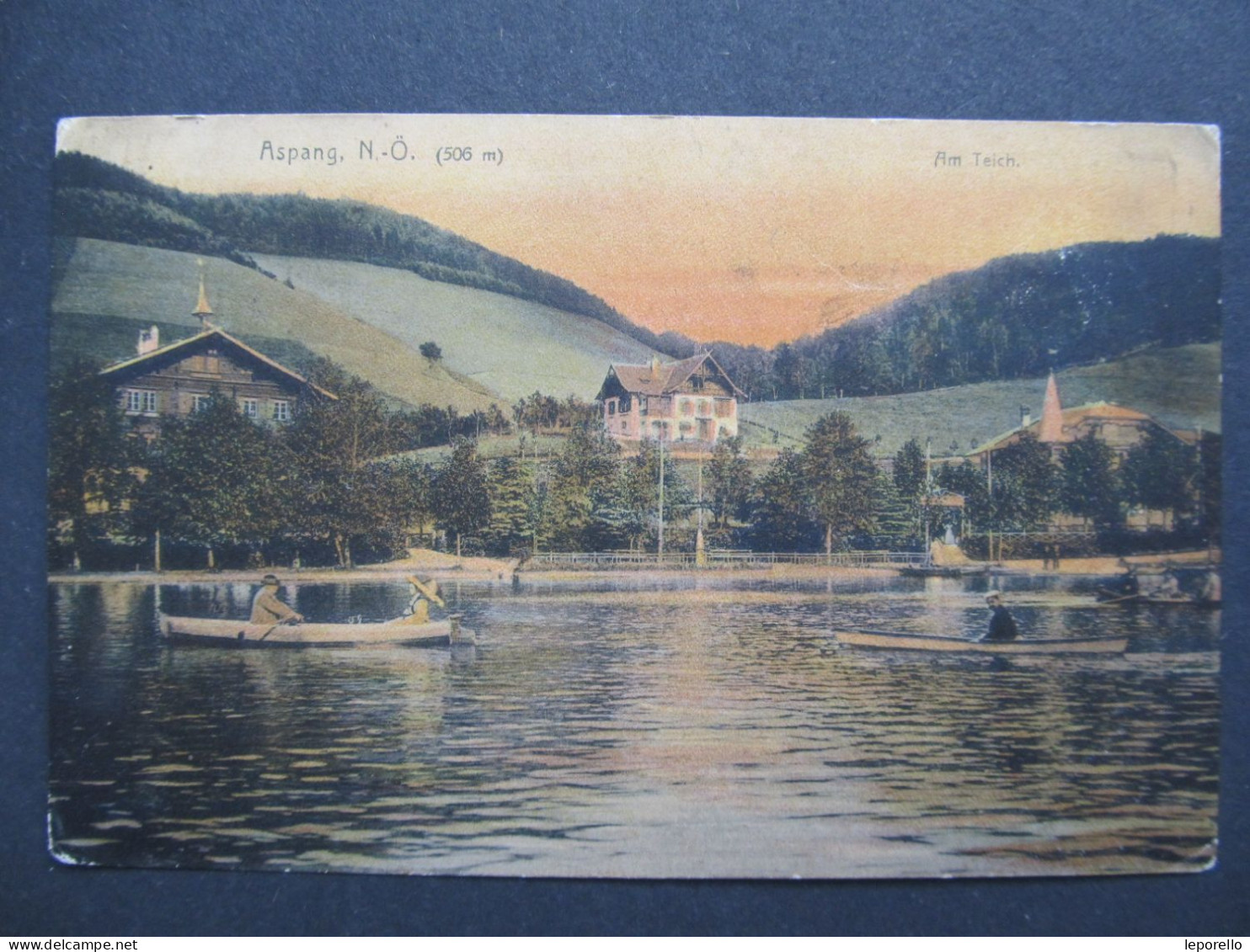 AK ASPANG Am Wechsel Am Teich Ca. 1906 //// D*56769 - Wechsel