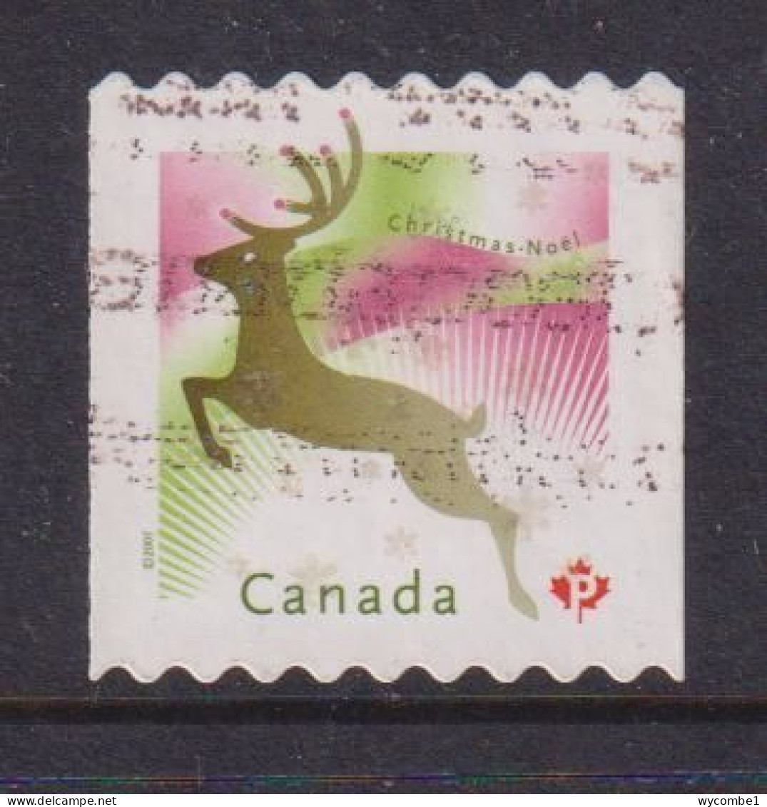 CANADA  -  2007 Christmas 'P' Used As Scan - Used Stamps