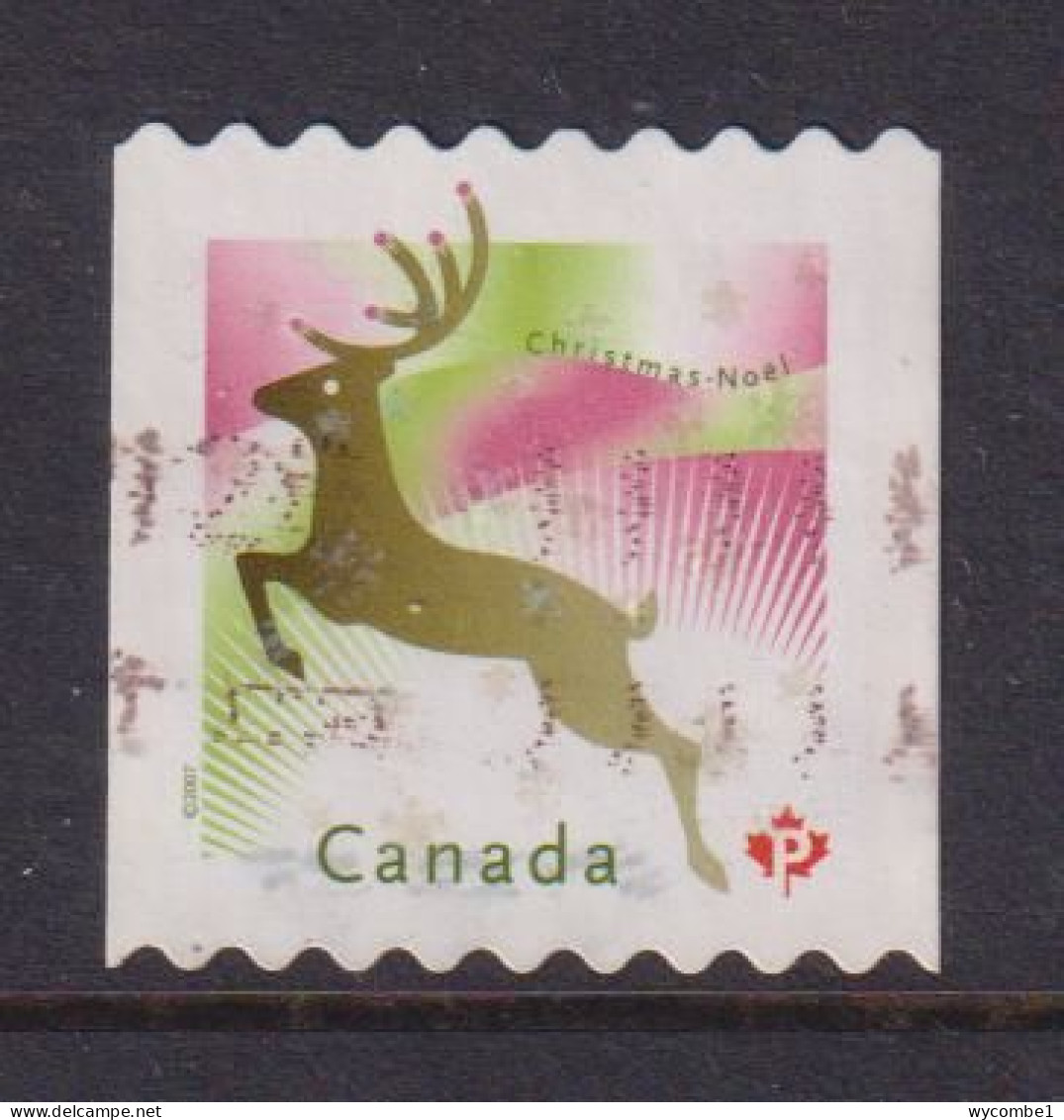 CANADA  -  2007 Christmas 'P' Used As Scan - Used Stamps