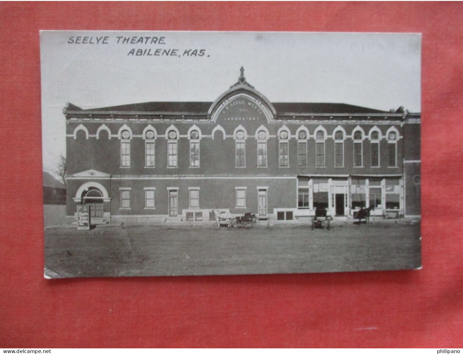 Seelye Theatre Abilene - Kansas   Ref  6149 - Autres & Non Classés