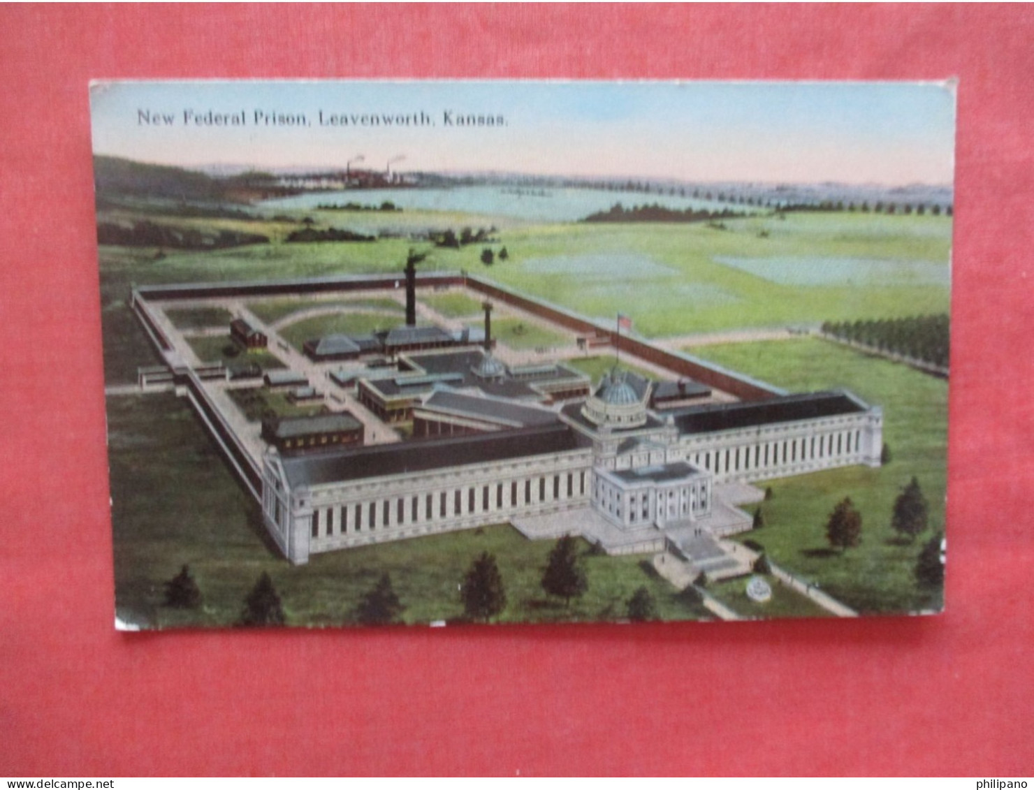 New Federal Prison  Leavenworth.  Kansas   Ref  6149 - Andere & Zonder Classificatie