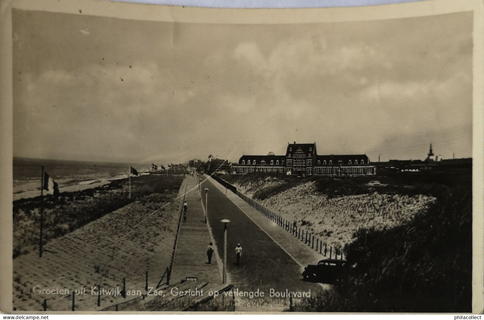 Katwijk Aan Zee // Groeten Uit - Gezicht Op Verlengde Boulevard 1947 - Katwijk (aan Zee)