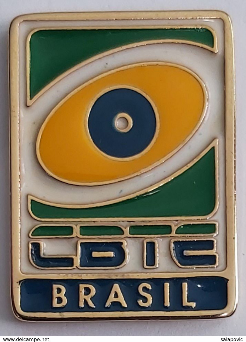 CBTE Confederação Brasileira De Tiro Esportivo Brazilian Confederation Of Shooting Archery Brazil Brasil PIN A13/3 - Tiro Con L'Arco