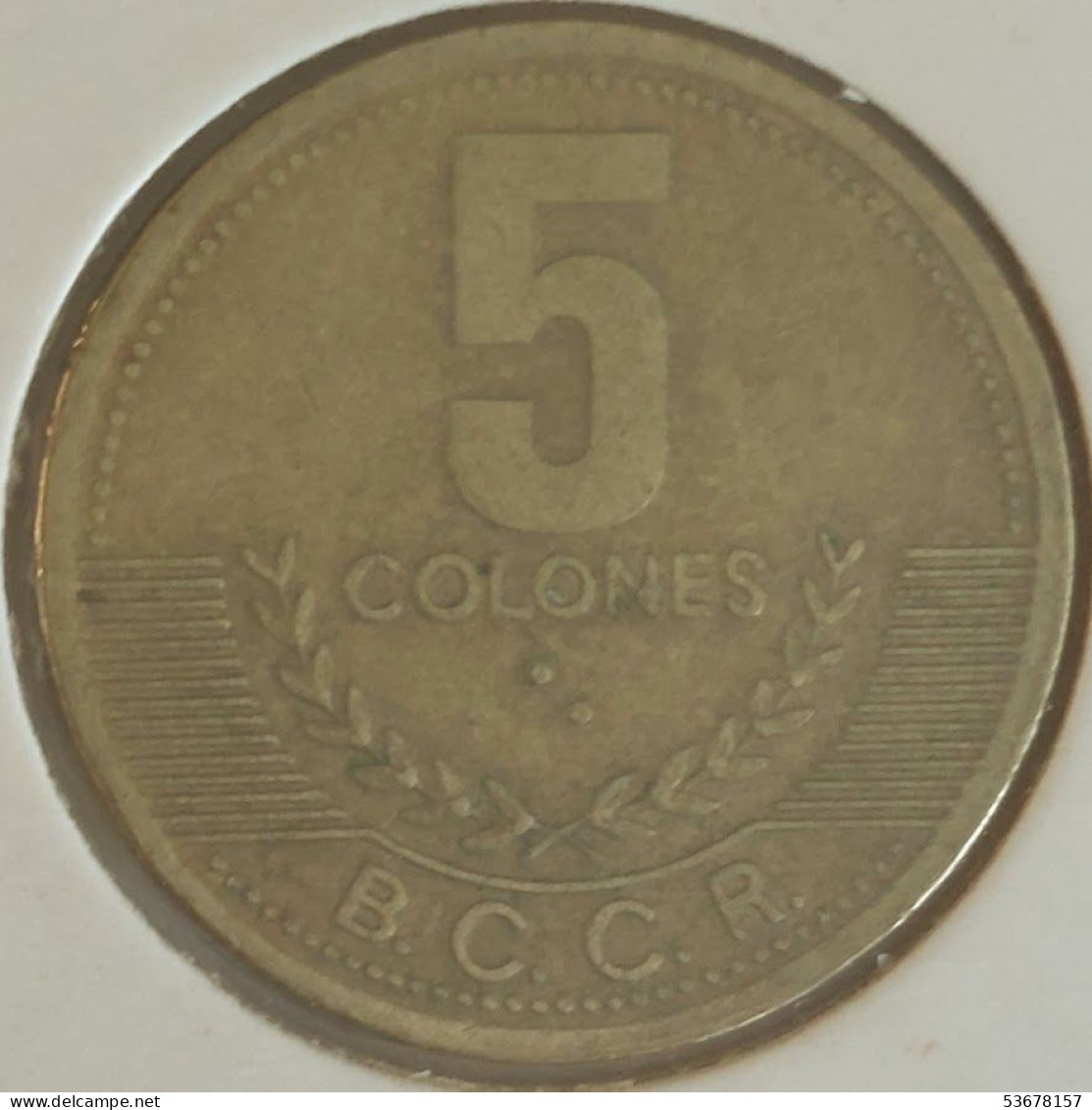 Costa Rica - 5 Colones 1997, KM# 227a (#2566) - Costa Rica