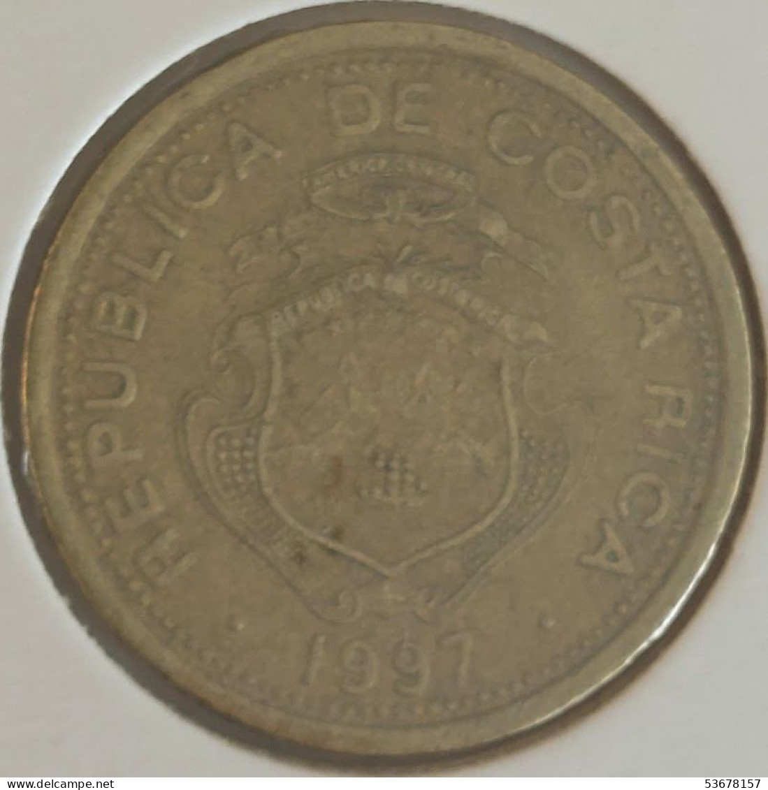 Costa Rica - 5 Colones 1997, KM# 227a (#2566) - Costa Rica