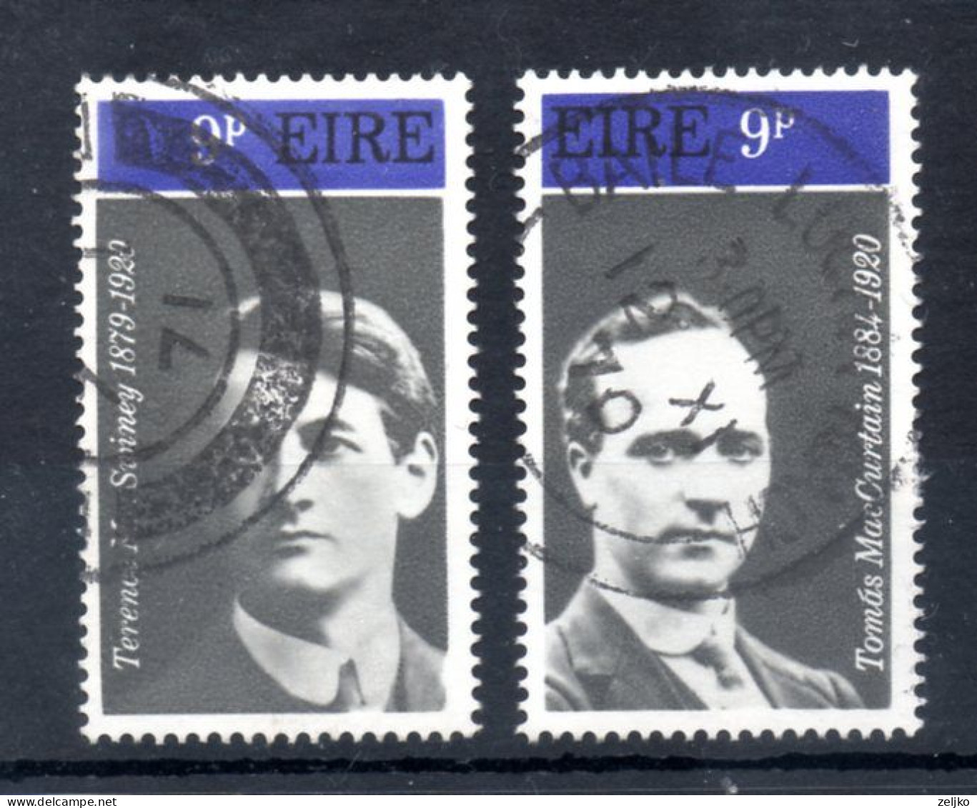 Ireland, Used, 1970, Michel 244, 245 - Oblitérés