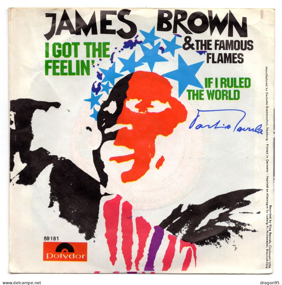 James BROWN & The FAMOUS FLAMES : I Got The Feeling - Polydor 59.181 - Soul - R&B