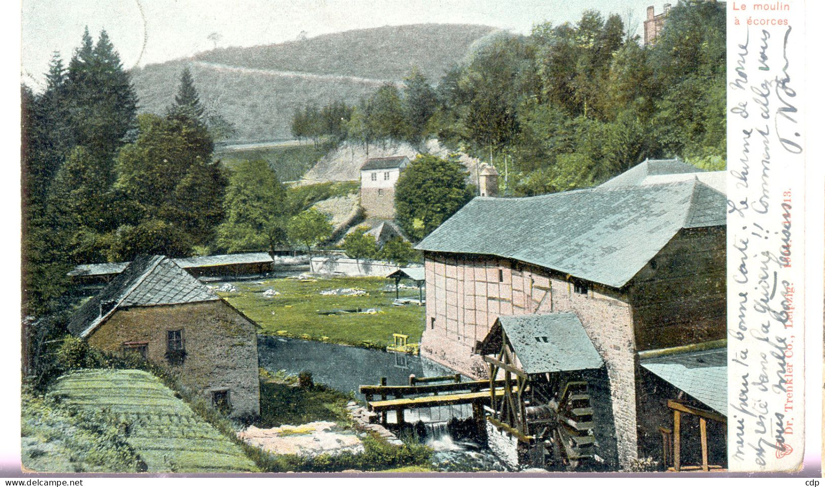 Cpa Laroche  Moulin - La-Roche-en-Ardenne