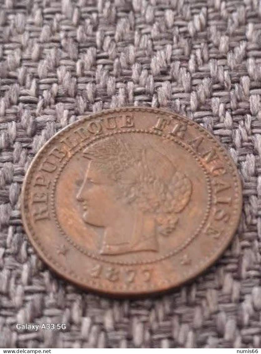 1 Ct Ceres1877 A - 1 Centime