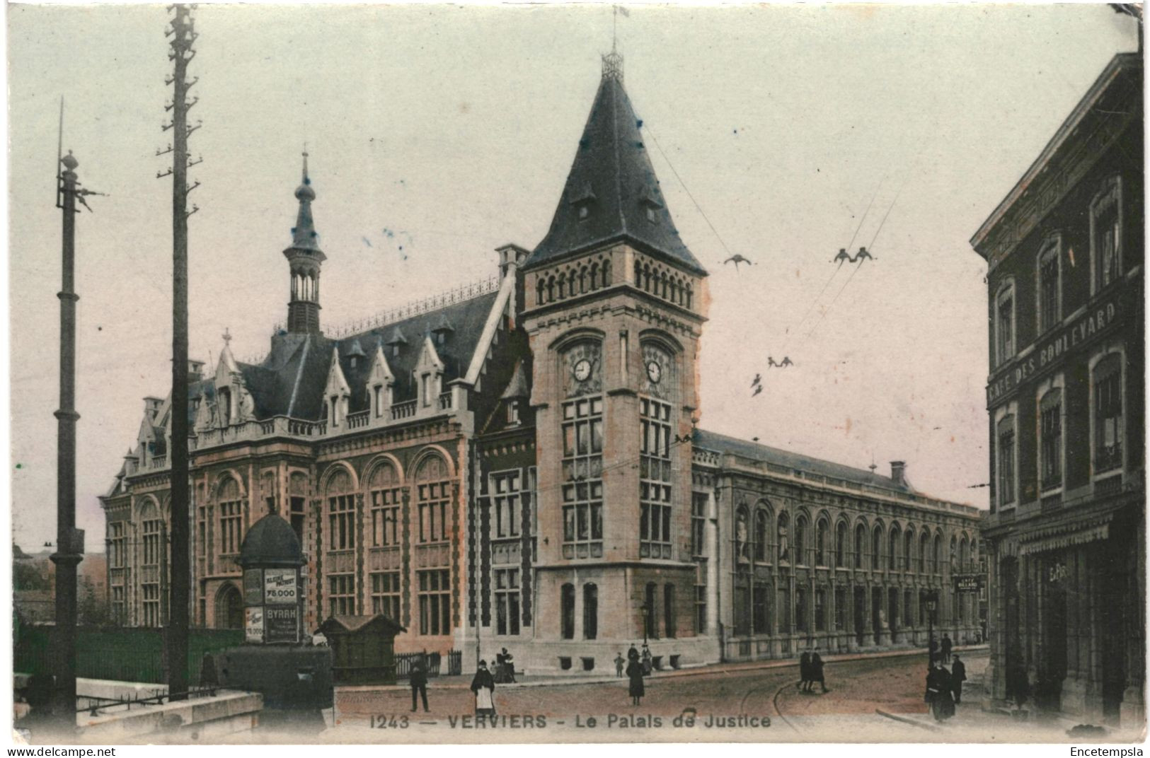 CPA  Carte Postale   Belgique Verviers Palais De Justice 1909VM70393 - Verviers