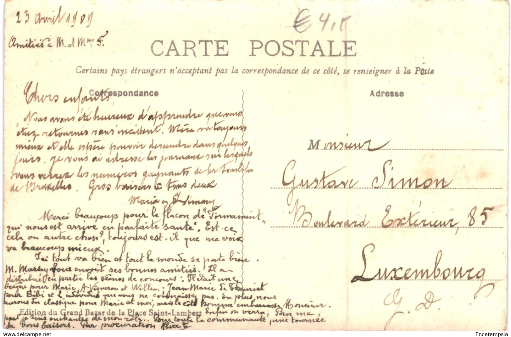 CPA  Carte Postale   Belgique Verviers Palais De Justice 1909VM70393 - Verviers