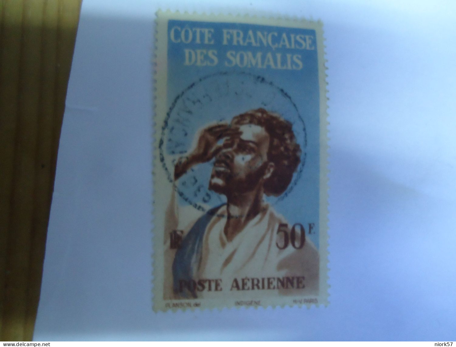 SOMALI  FRANCE    USED  STAMPS MEN     WITH POSTMARK - Autres & Non Classés