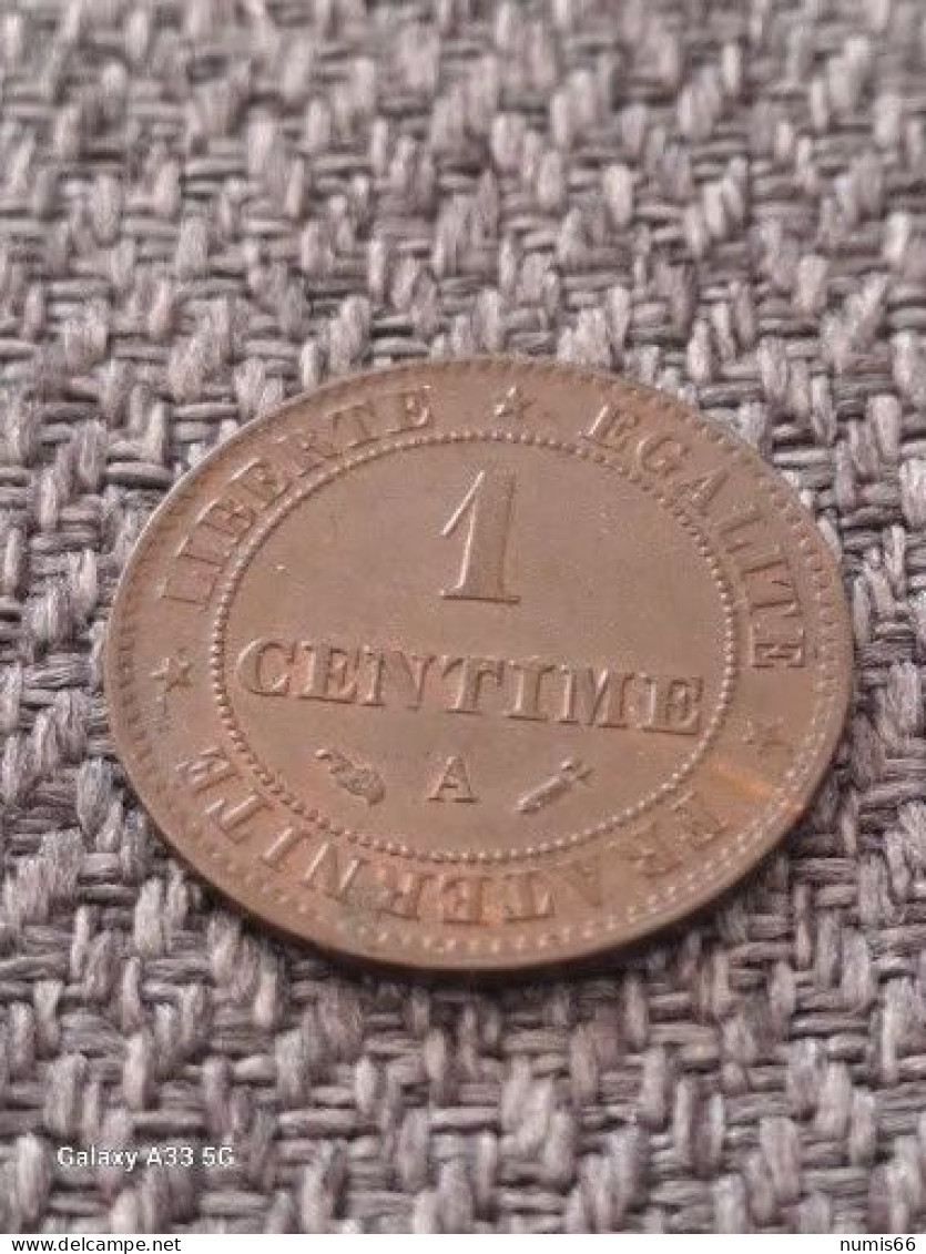 1 Ct Ceres1896 - 1 Centime