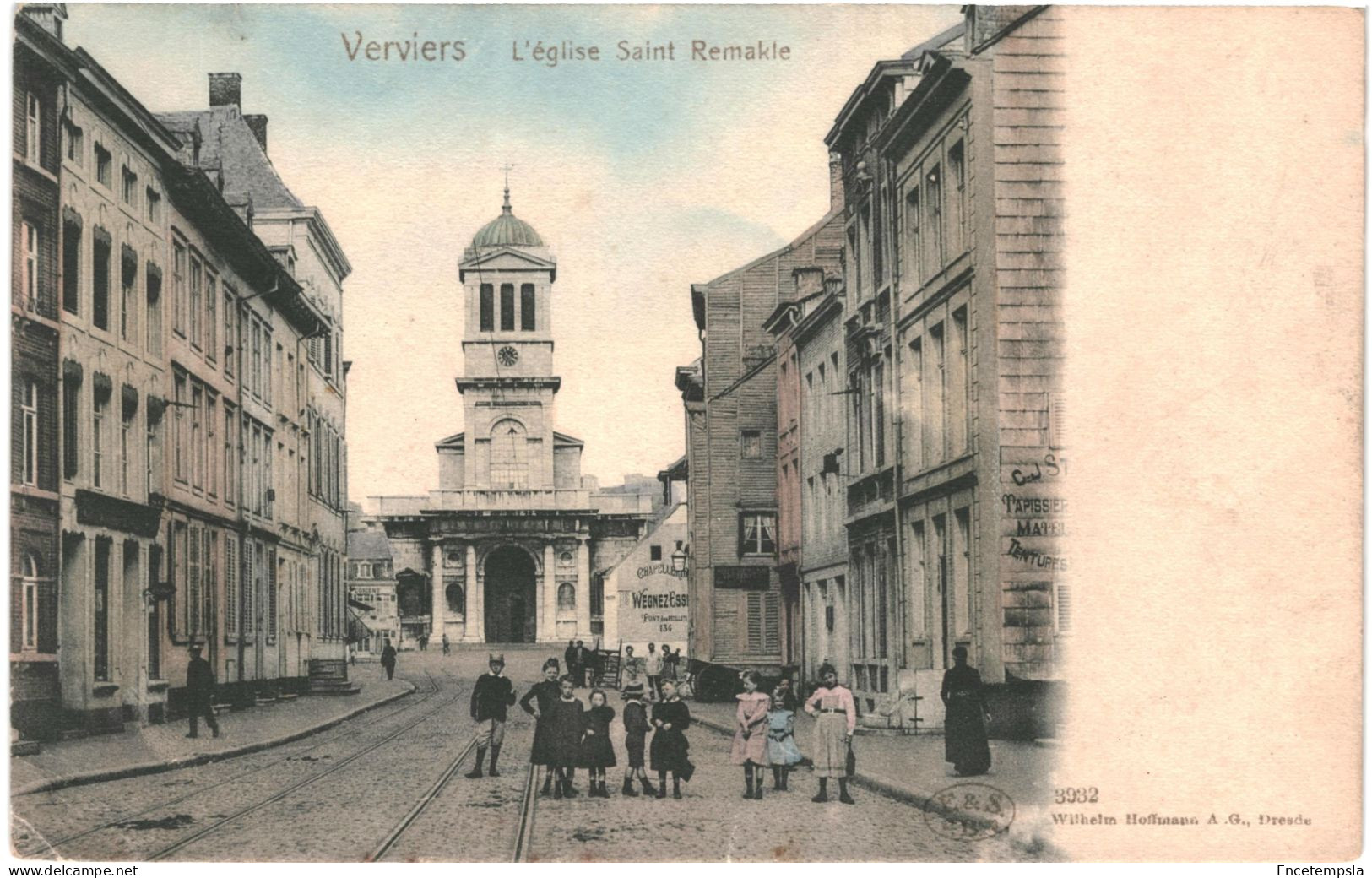 CPA  Carte Postale   Belgique Verviers Eglise Saint Remakle Début 1900 VM70402ok - Verviers