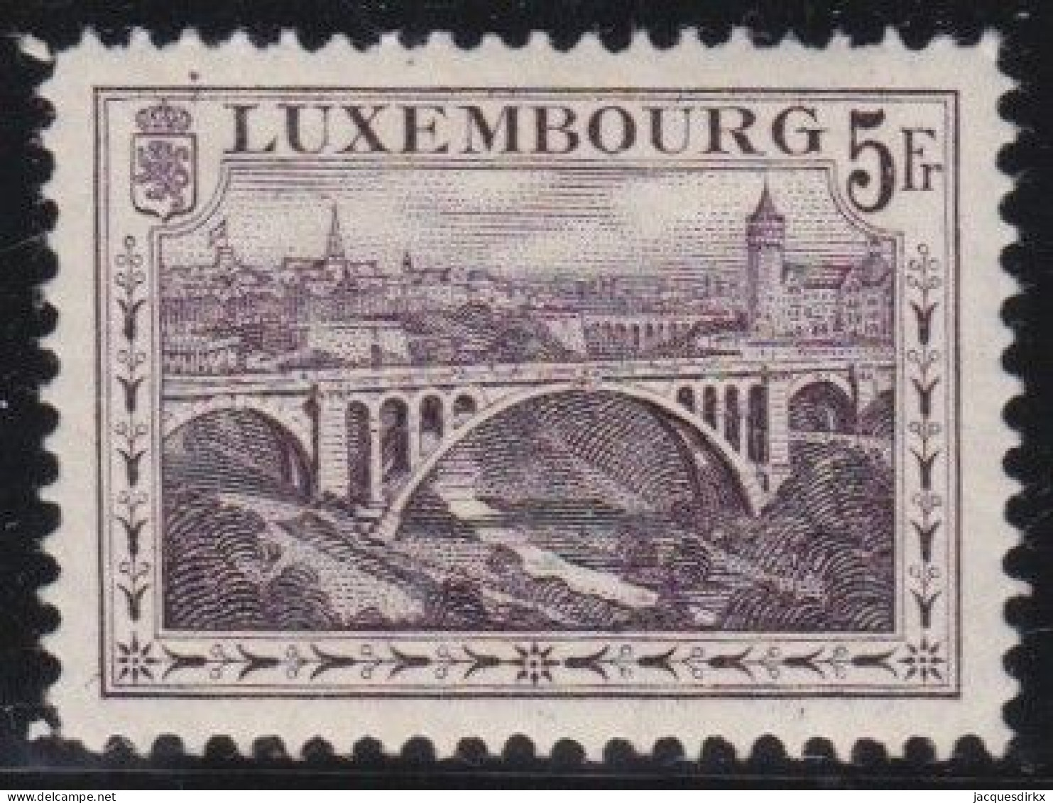 Luxembourg    .   Y&T     .    134  . Perf.  12½x12½     .    **   .      Neuf Avec Gomme Et SANS Charnière - 1914-24 Marie-Adélaïde