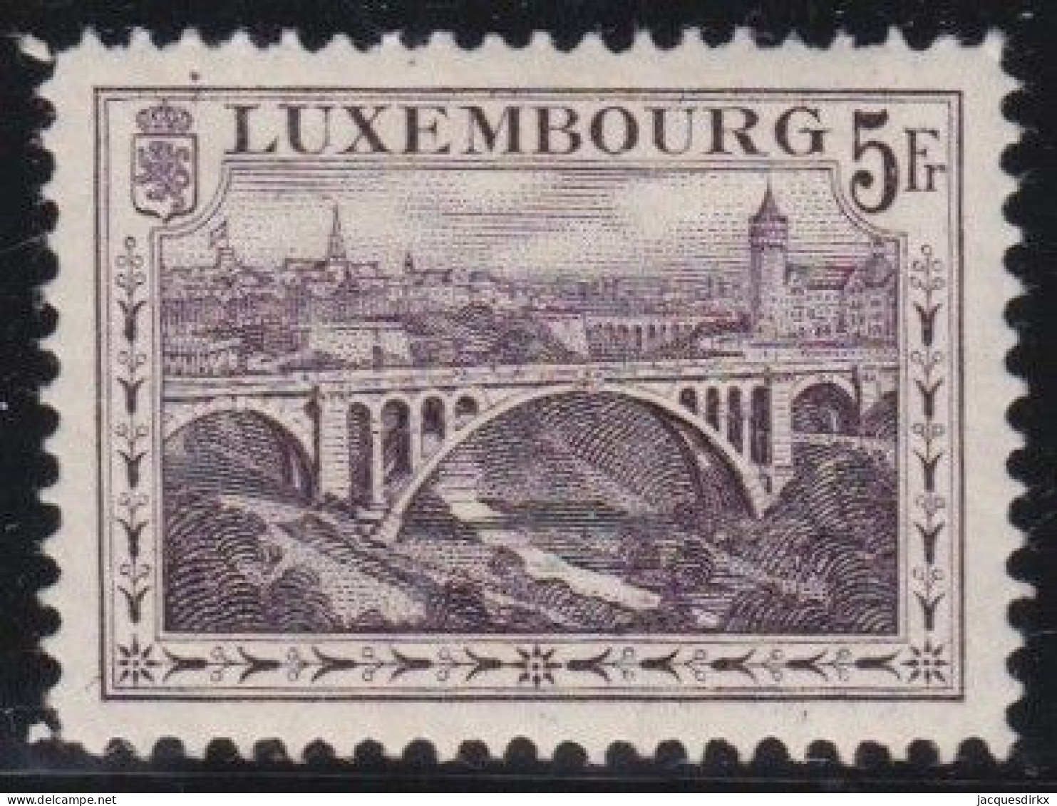 Luxembourg    .   Y&T     .    134  . Perf.  12½x12½     .    **   .      Neuf Avec Gomme Et SANS Charnière - 1914-24 Marie-Adélaida