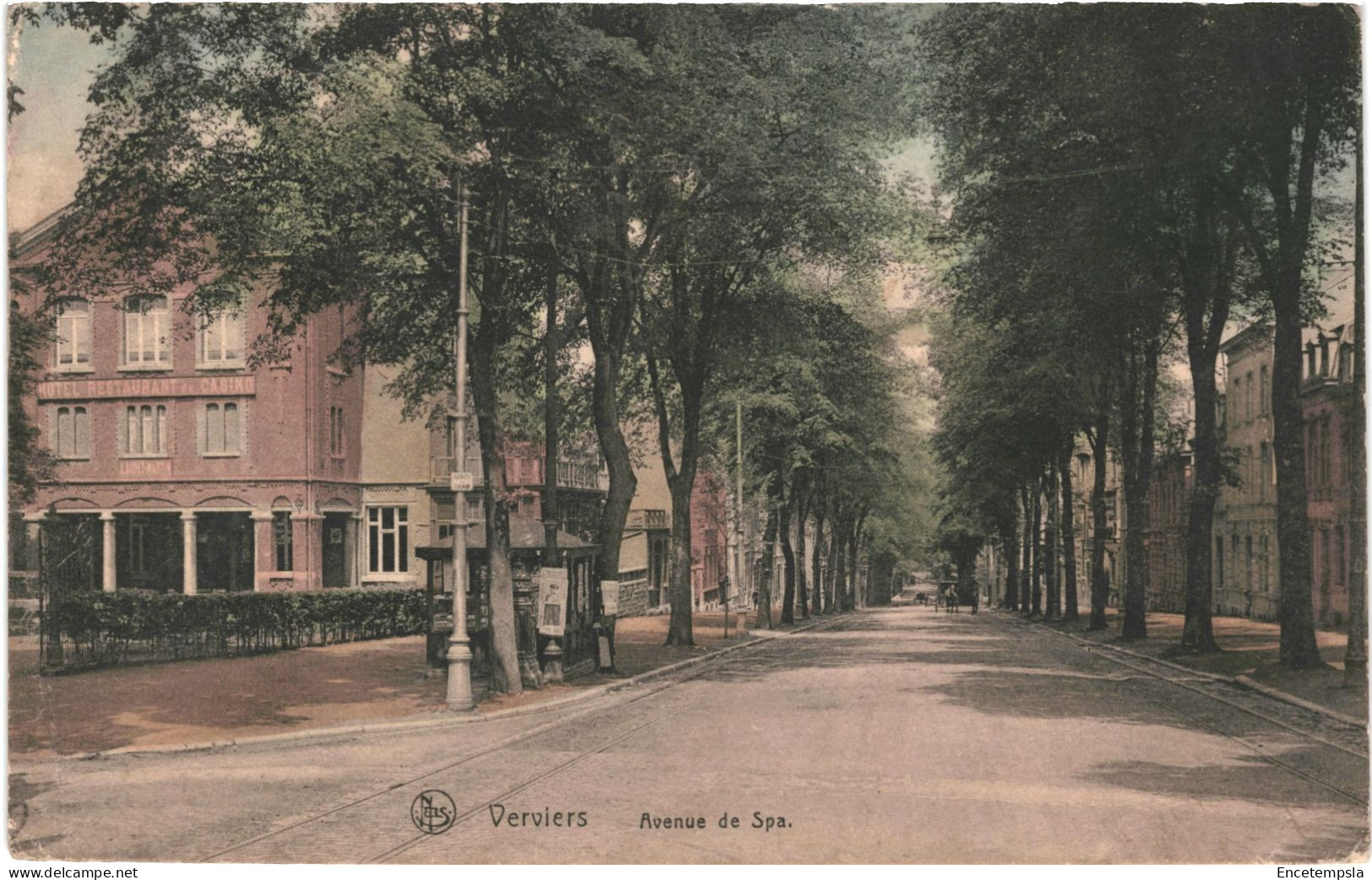 CPA  Carte Postale   Belgique Verviers Avenue De Spa  1918 VM70407 - Verviers