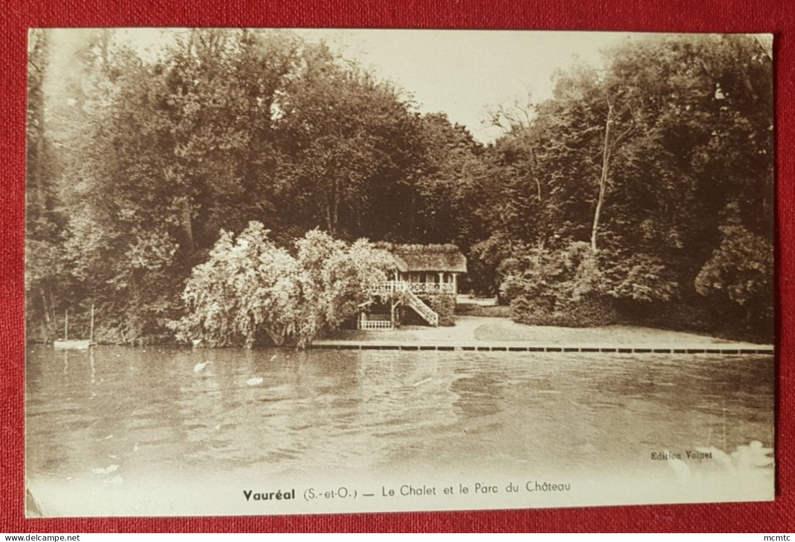 CPA -  Vauréal - (S-et-O) -  Le Chalet Et Le Parc Du Château - Vauréal