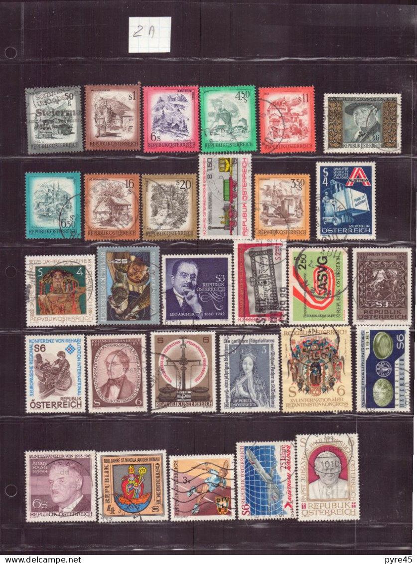 Autriche, 1957/1988, Lot De 801 TP Neufs Et Oblitérés - Andere & Zonder Classificatie