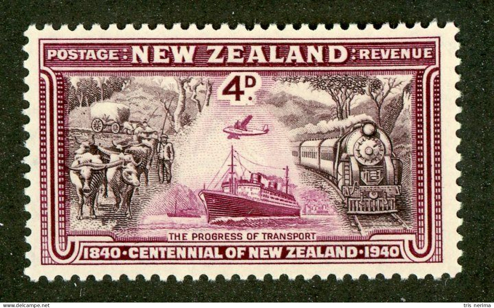 286 New Zealand 1940 Scott #235 Mnh** (Lower Bids 20% Off) - Neufs