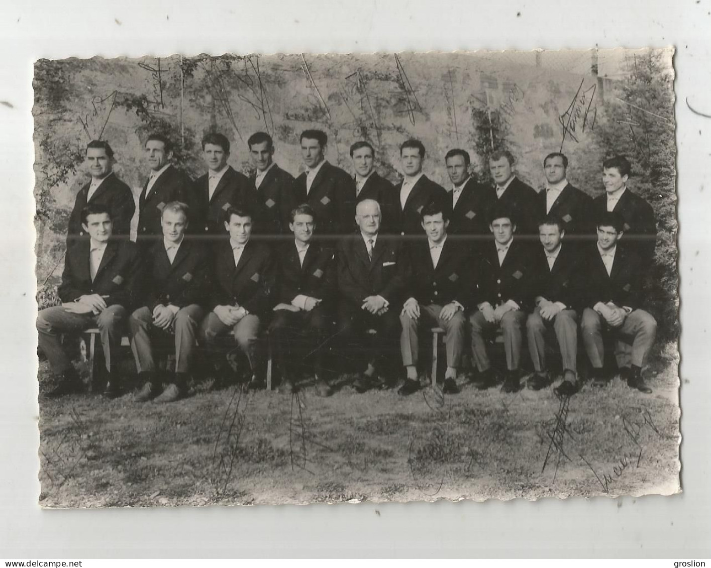 AS BITERROISE RUGBY EQUIPE  CHAMPION DE FRANCE 1961 - Rugby