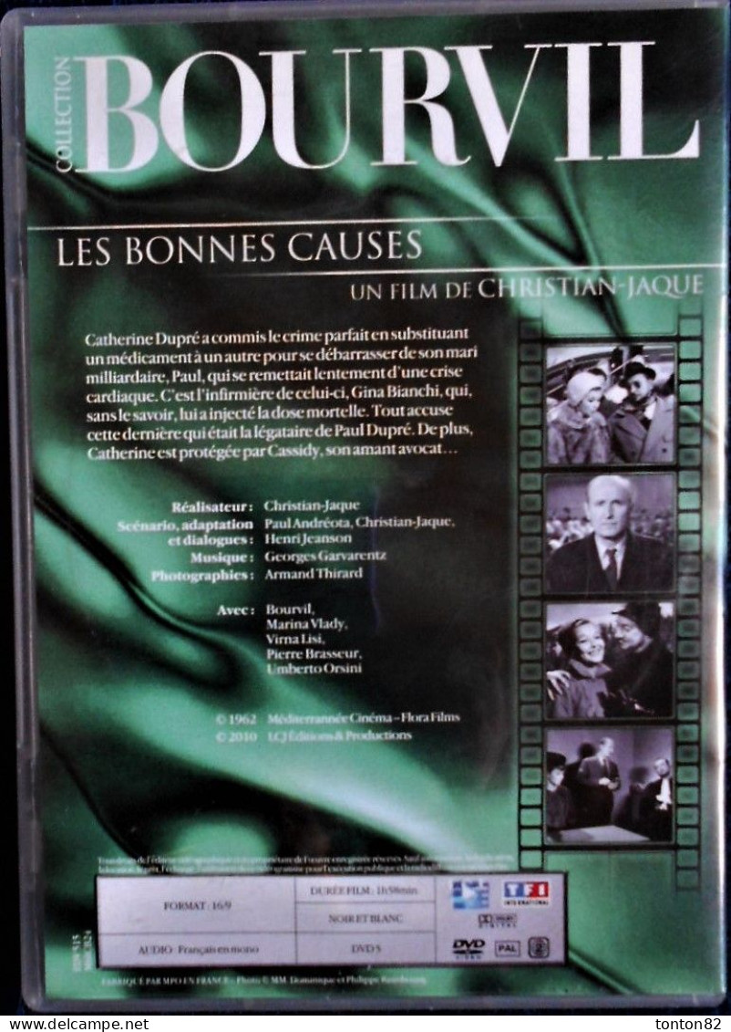 BOURVIL - Les Bonnes Causes - Film De Christian Jacques - Marina Vlady - Virna Lisi - Pierre Brasseur. - Comédie