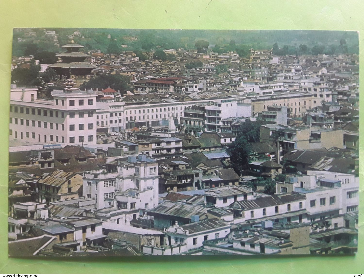 Bird's Ye View Of KATHMANDU , Nepal , Années 60, TB - Népal