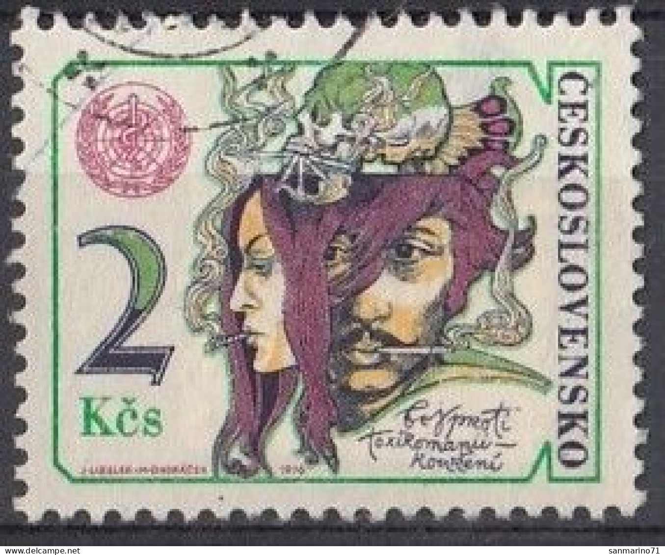 CZECHOSLOVAKIA 2339,used,falc Hinged - Farmacia