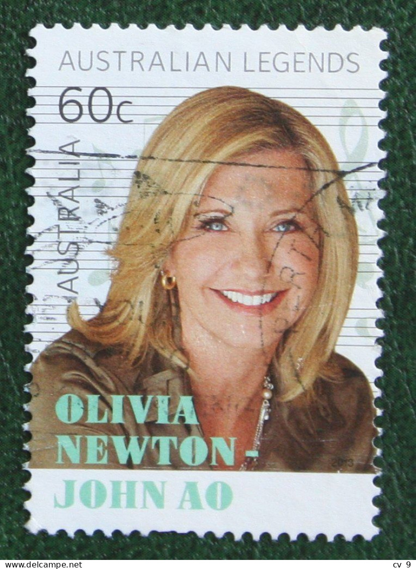 Olivia Newton-John - Australian Legends Of Music 2013 Mi 3863 Y&T Used Gebruikt Oblitere Australia Australien Australie - Used Stamps