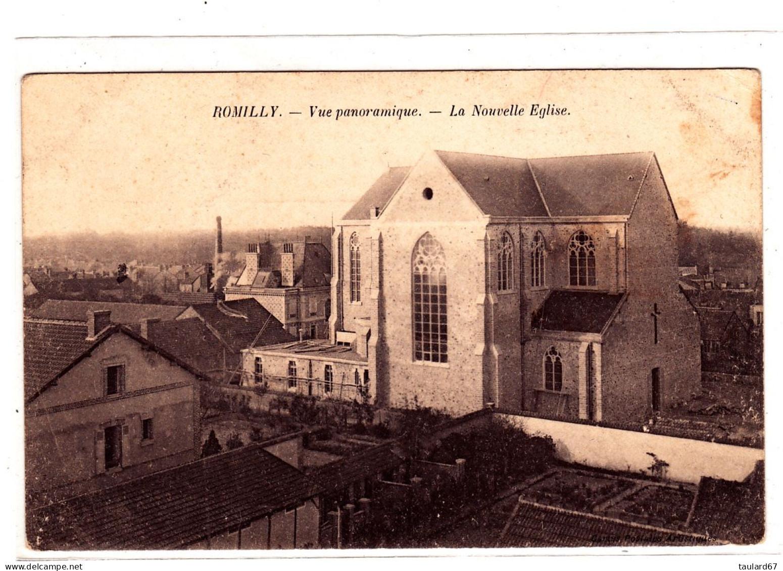 Romilly Vue Panoramique La Nouvelle Eglise - Romilly-sur-Seine