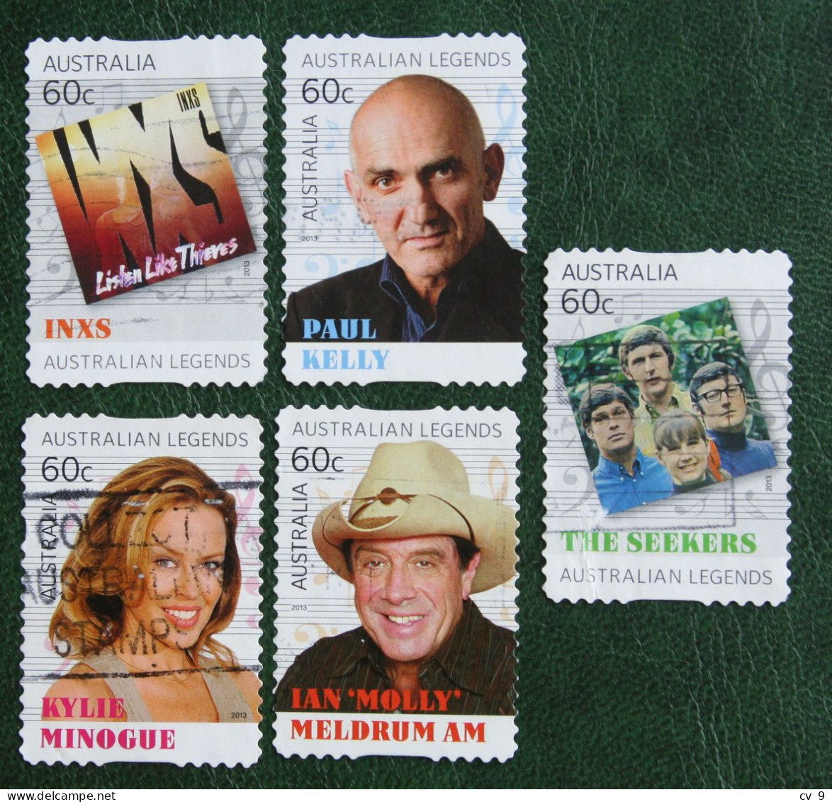 Australian Legends Of Music2013 Mi 3871 3872 3875 3876 3878 Y&T Used Gebruikt Oblitere Australia Australien Australie - Used Stamps