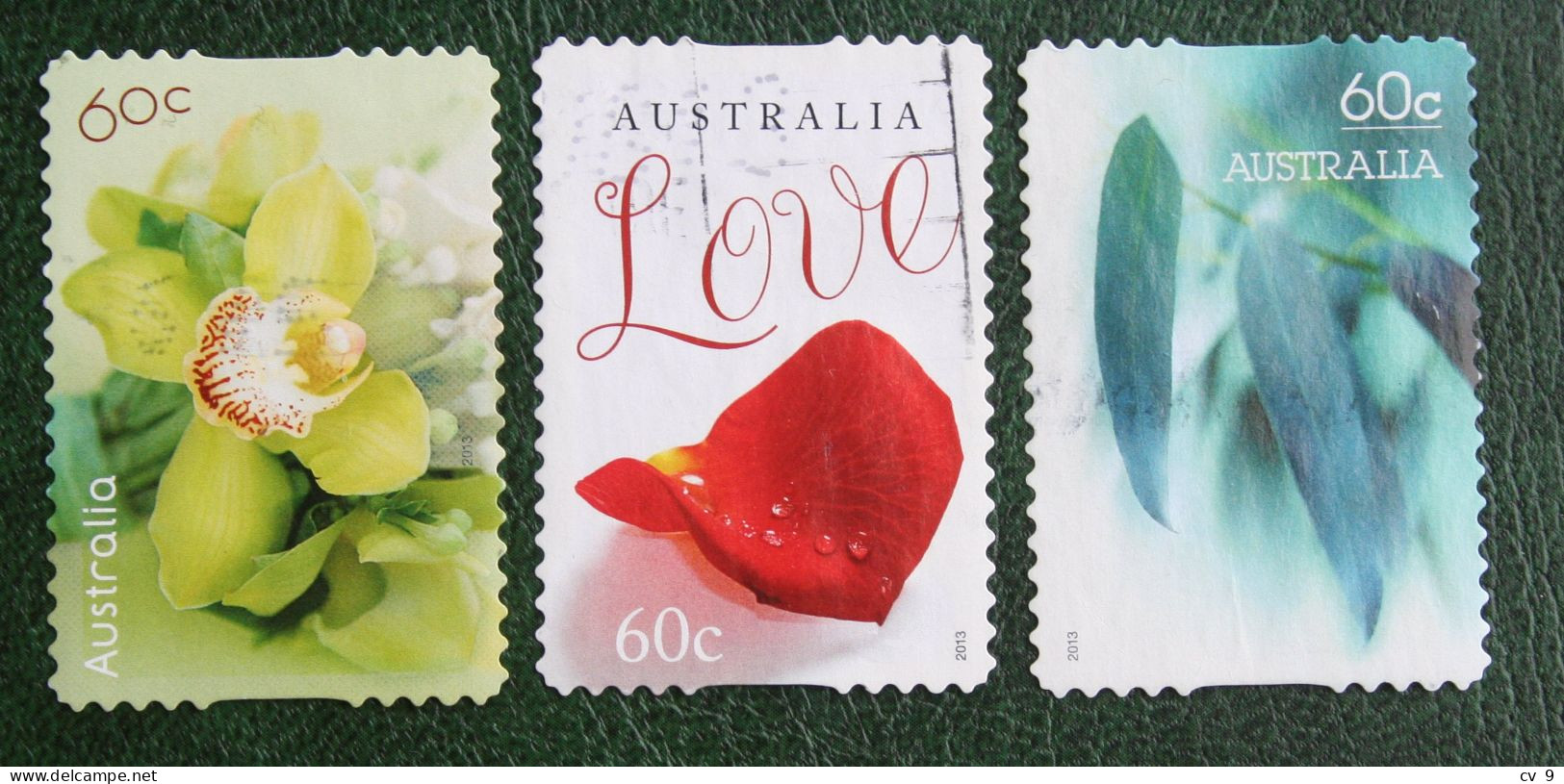 Greeting Stamps 2013 Mi 3885 3888 3889 Y&T Used Gebruikt Oblitere Australia Australien Australie - Used Stamps