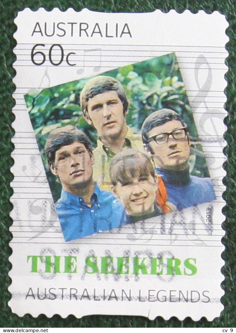 The Seekers Australian Legends Of Music Self-ad  2013 Mi 3878 Y&T Used Gebruikt Oblitere Australia Australien Australie - Used Stamps