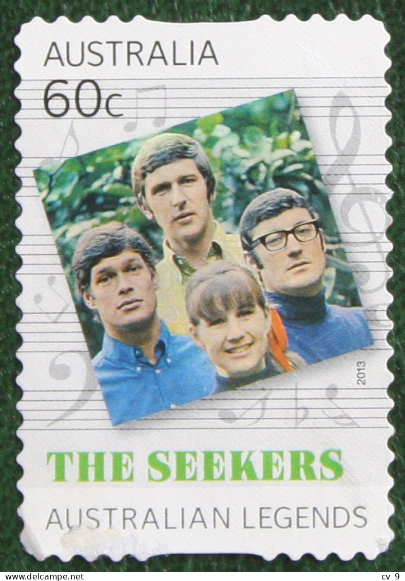 The Seekers Australian Legends Of Music Self-ad  2013 Mi 3878 Y&T Used Gebruikt Oblitere Australia Australien Australie - Used Stamps