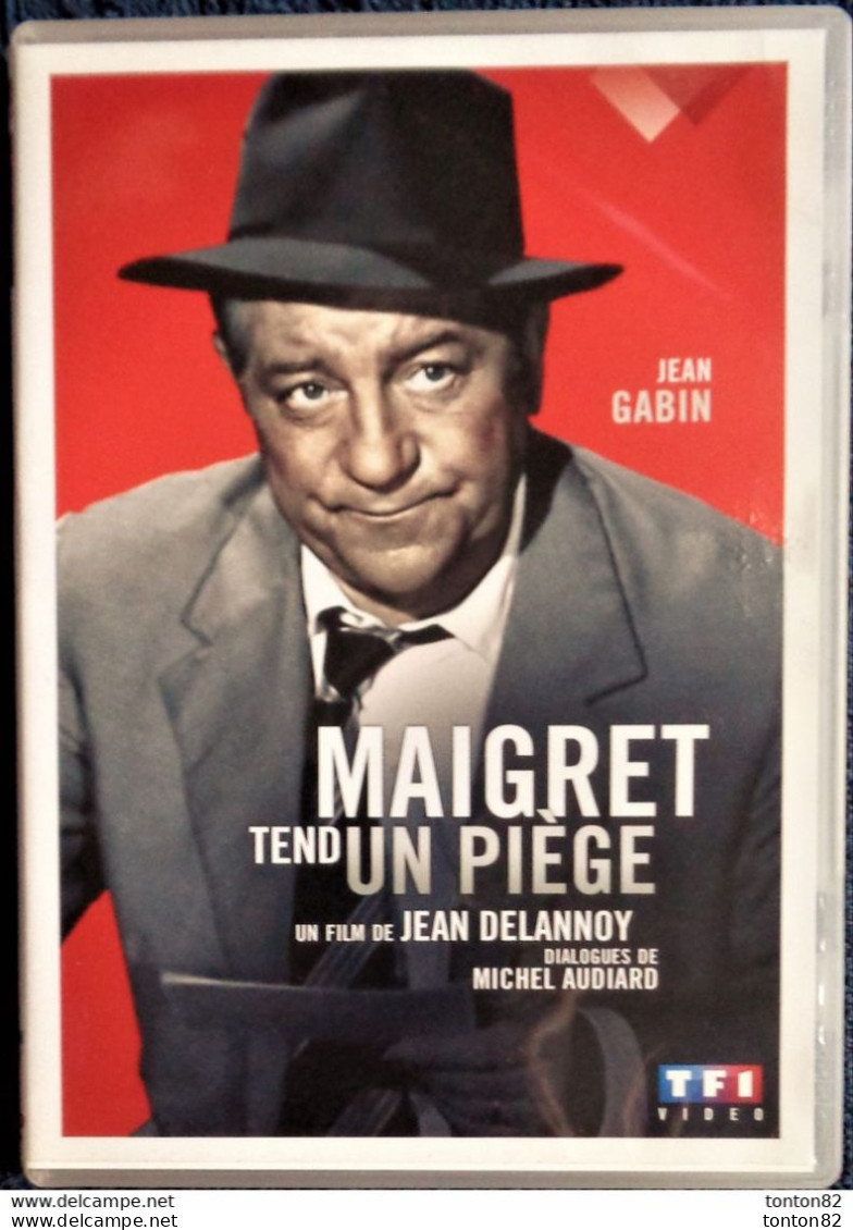 Maigret Tend Un Piège - Film De Jean Delannoy / Michel Audiard - Jean Gabin - Annie Girardot- Lino Ventura . - Politie & Thriller