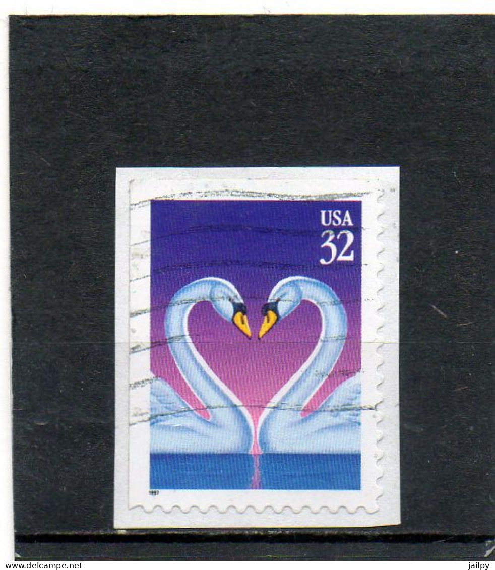 ETATS-UNIS     32 C De Carnet    1997    Y&T : 2588    Coté Gauche Et Haut Non Dentelés   Sur Fragment    Oblitéré - 3. 1981-...