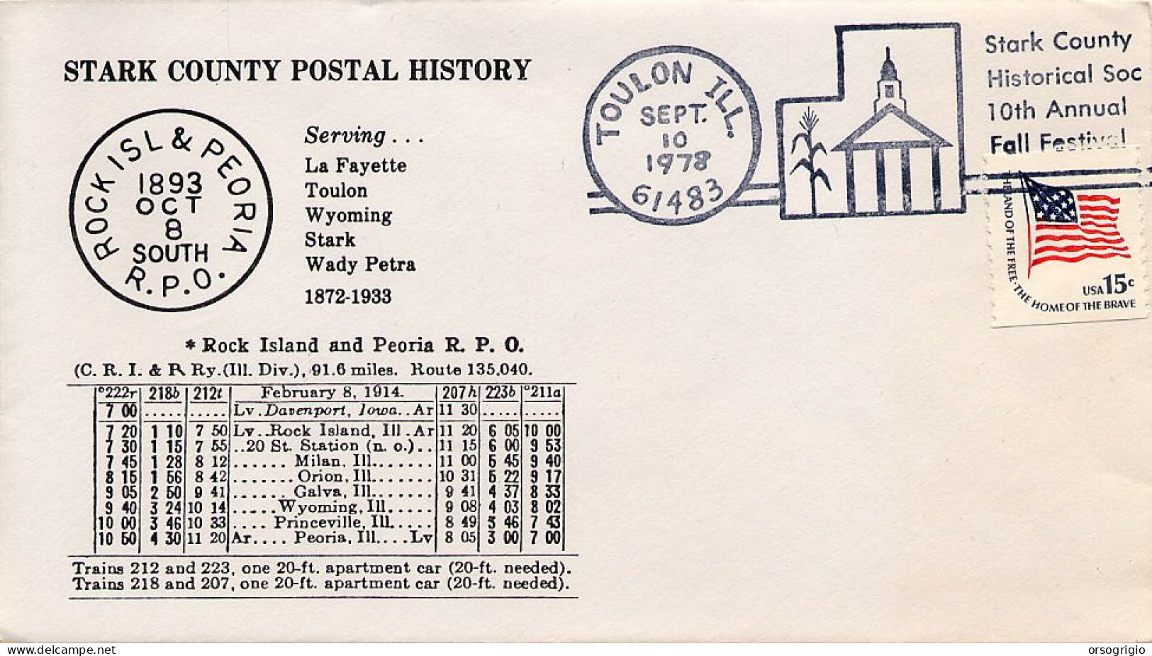 USA -  AMERICAN PHILATELIC SOCIETY BLDG - STATE COLLEGE, PA - First Day Cancellation  JAN 4 1974 - 1971-1980