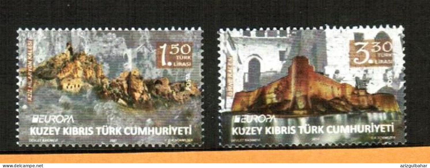 2017 - EUROPA - UMM - CASTLES - TURKISH CYPRIOT STAMPS - 11TH MAY 2017 - 2017