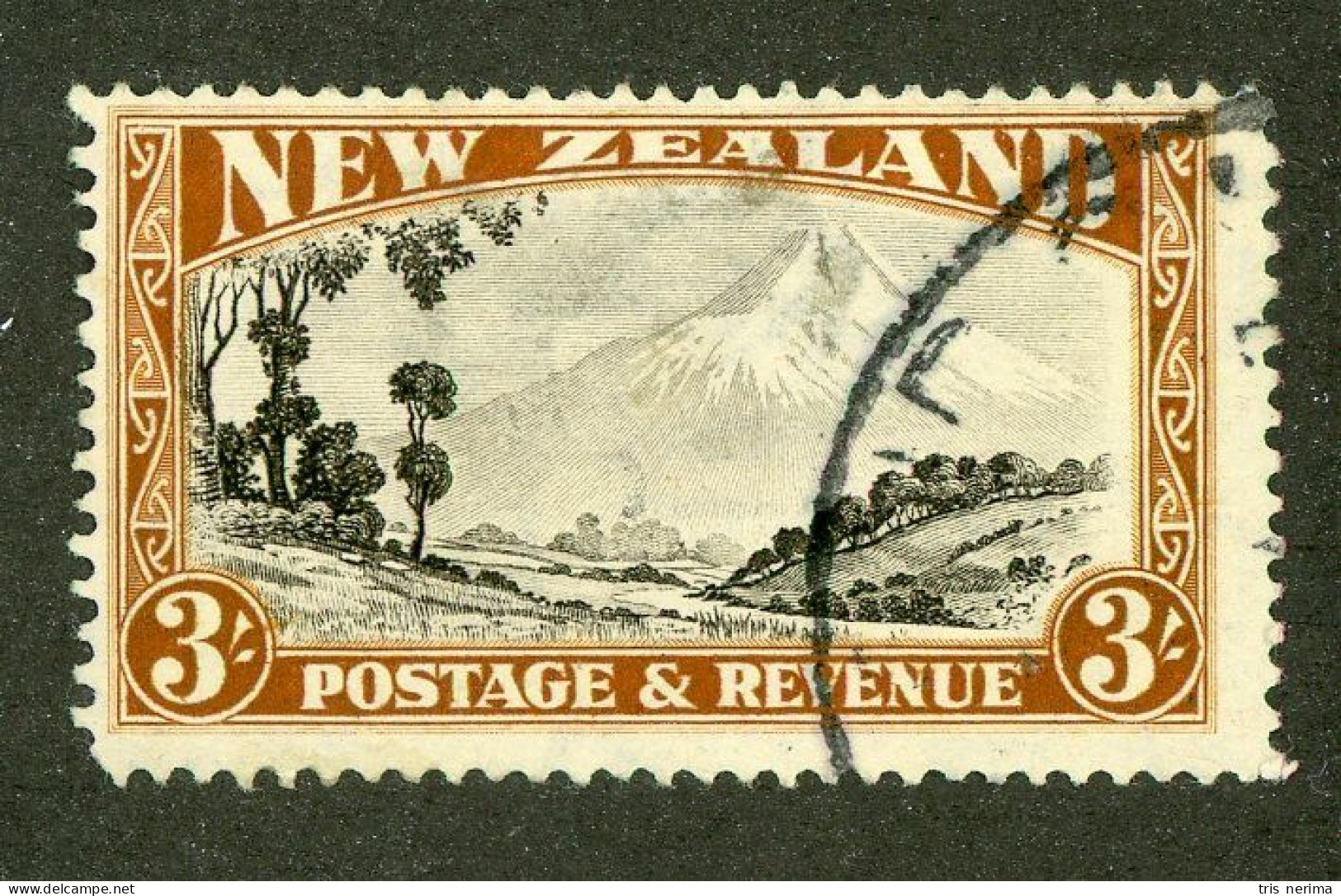 300 New Zealand 1935 Scott #198 Used (Lower Bids 20% Off) - Used Stamps