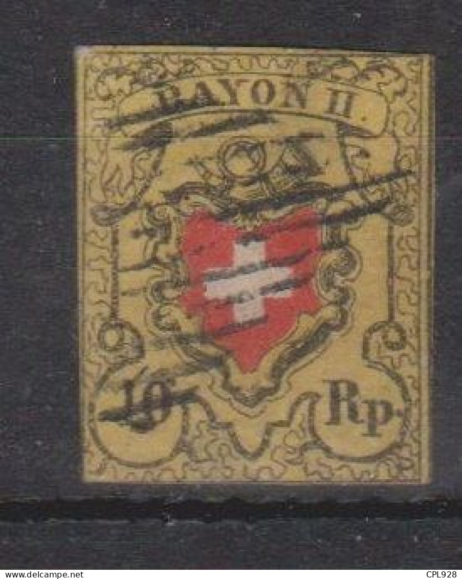 Suisse N° 15 - 1843-1852 Federal & Cantonal Stamps