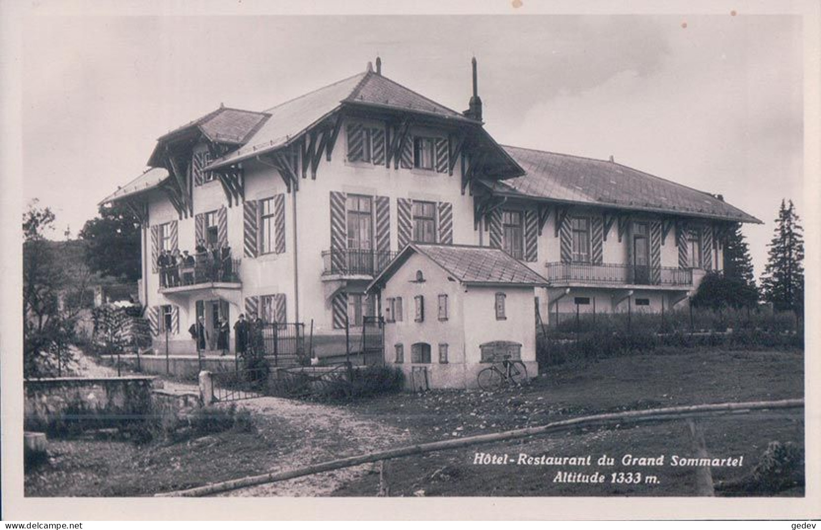 Grand Sommartel, La Sagne NE, Hôtel Restaurant, Ch. Brauen (31727) - La Sagne