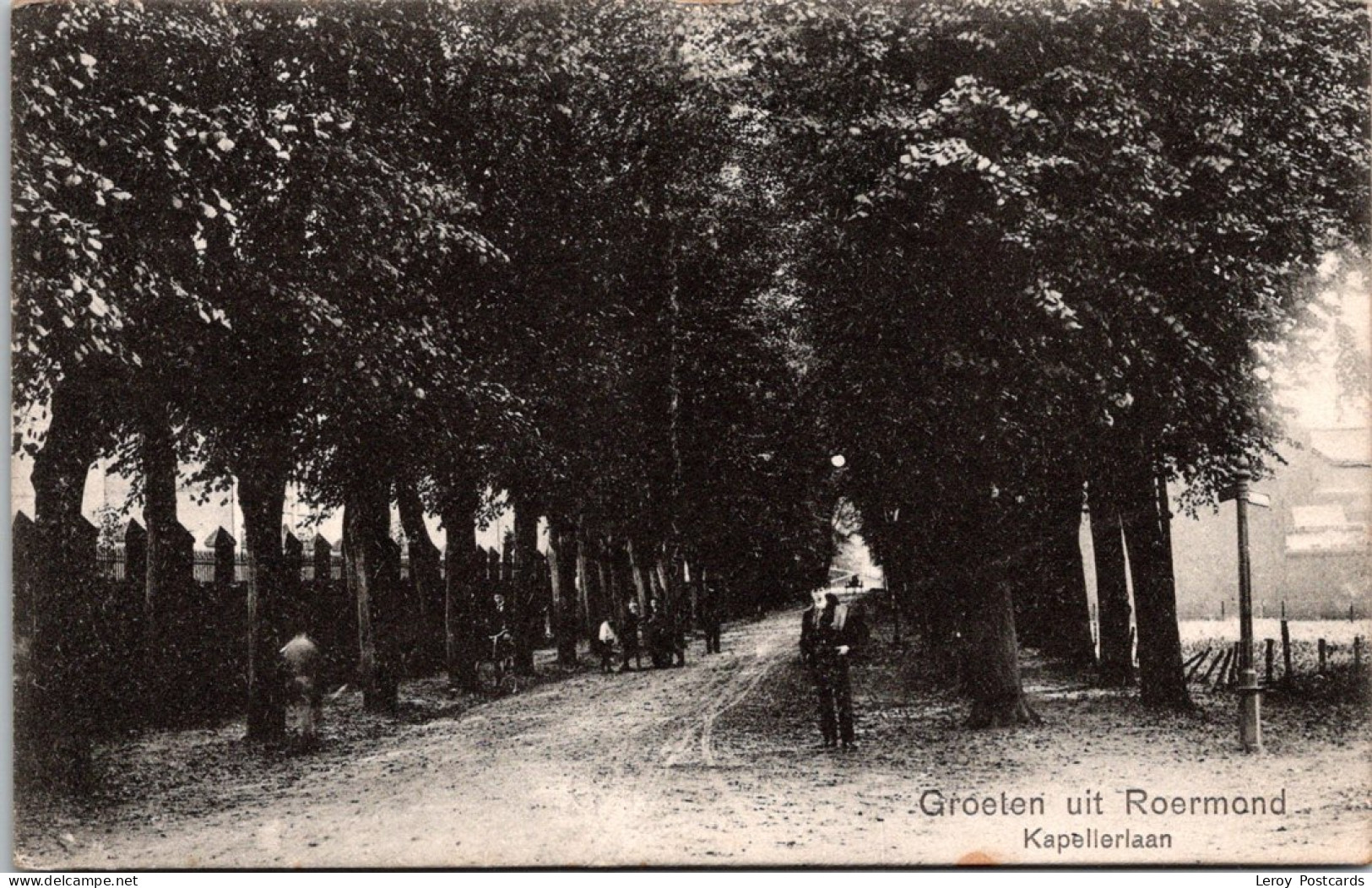 #3614 - Groeten Uit Roermond, Kapellerlaan 1910 (LB) - Roermond