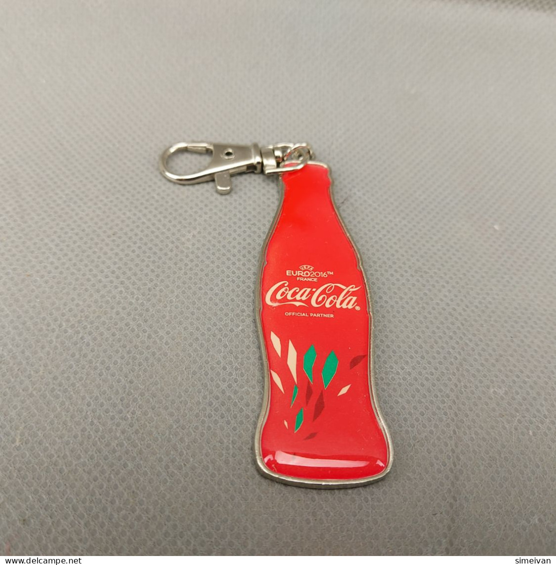 Coca Cola Euro 2016 Key Chain Key Ring #0531 - Portachiavi