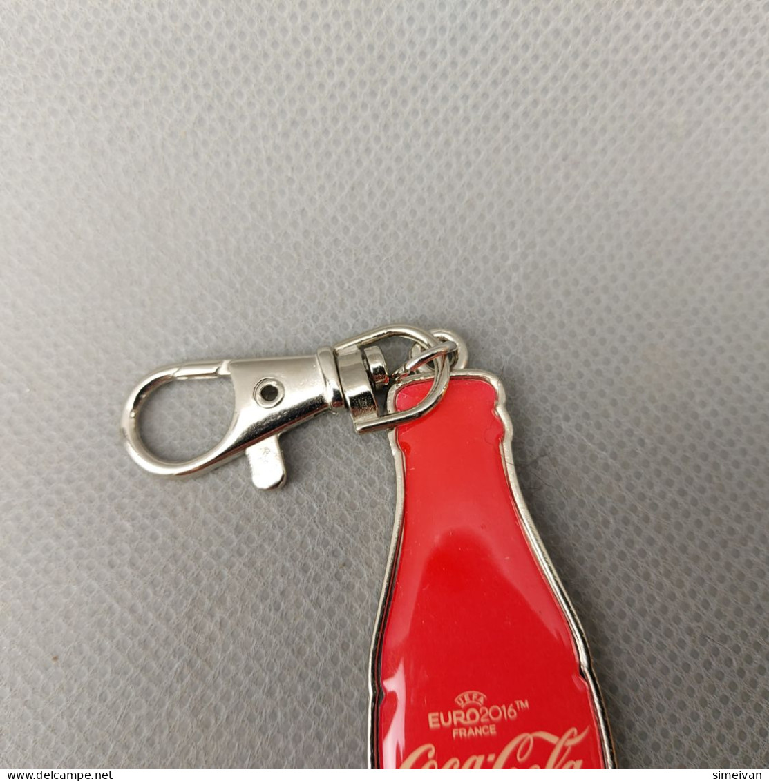 Coca Cola Euro 2016 Key Chain Key Ring #0531