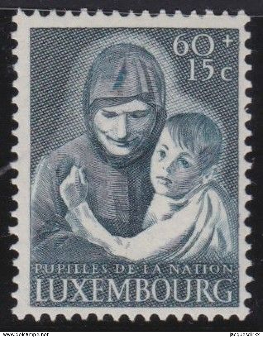 Luxembourg    .   Y&T     .    433    .    **      .      Neuf Avec Gomme Et SANS Charnière - Neufs