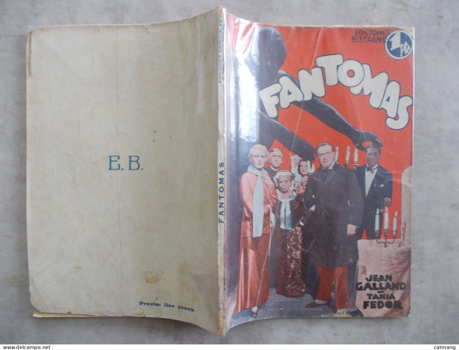 FANTOMAS 1932  PAUL FEJOS  ROMAN DU FILM - Other & Unclassified