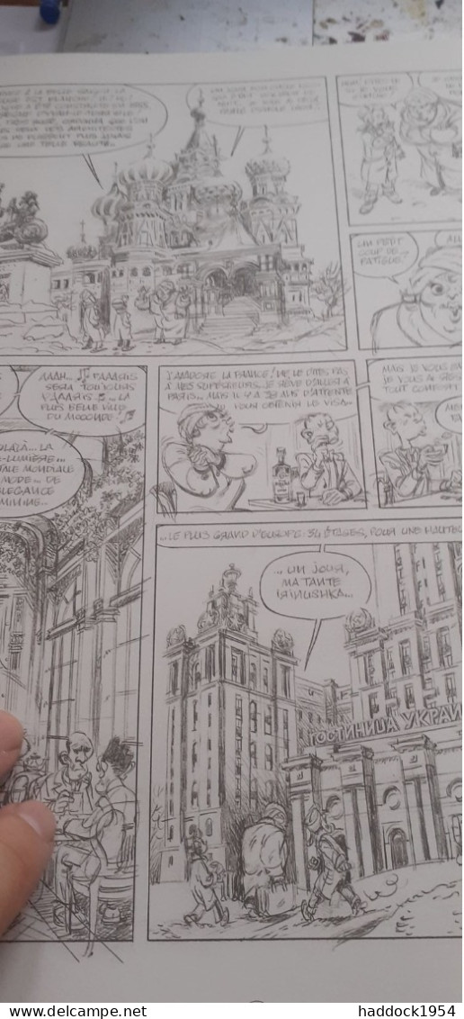 SPIROU chez les soviets TARRIN NEIDHARDT black et white éditions 2022