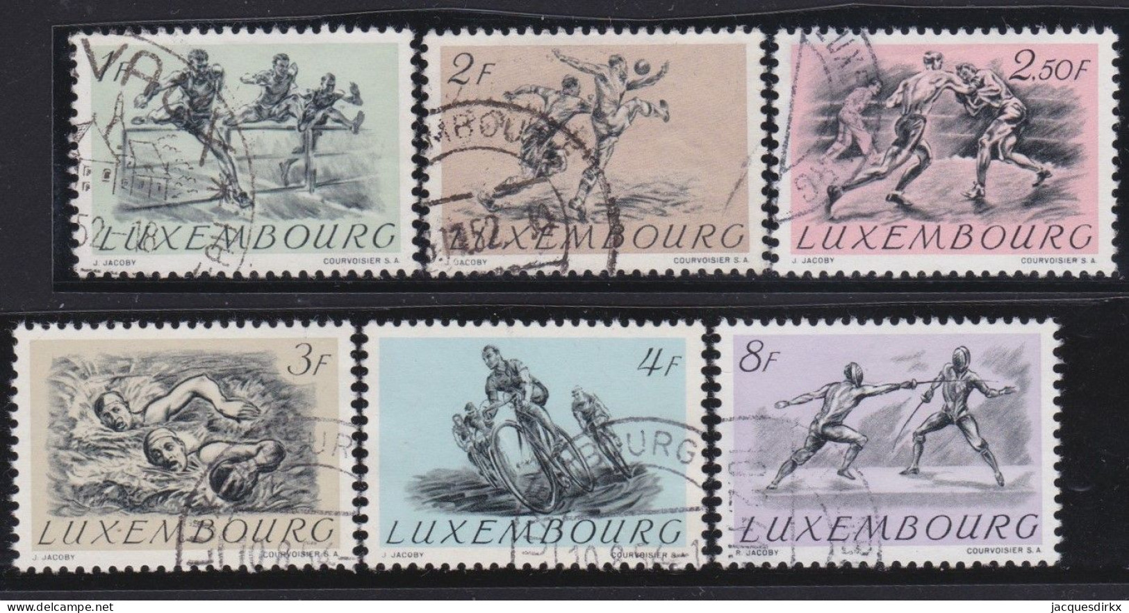 Luxembourg    .   Y&T     .   455/460         .   O      .     Oblitéré - Used Stamps